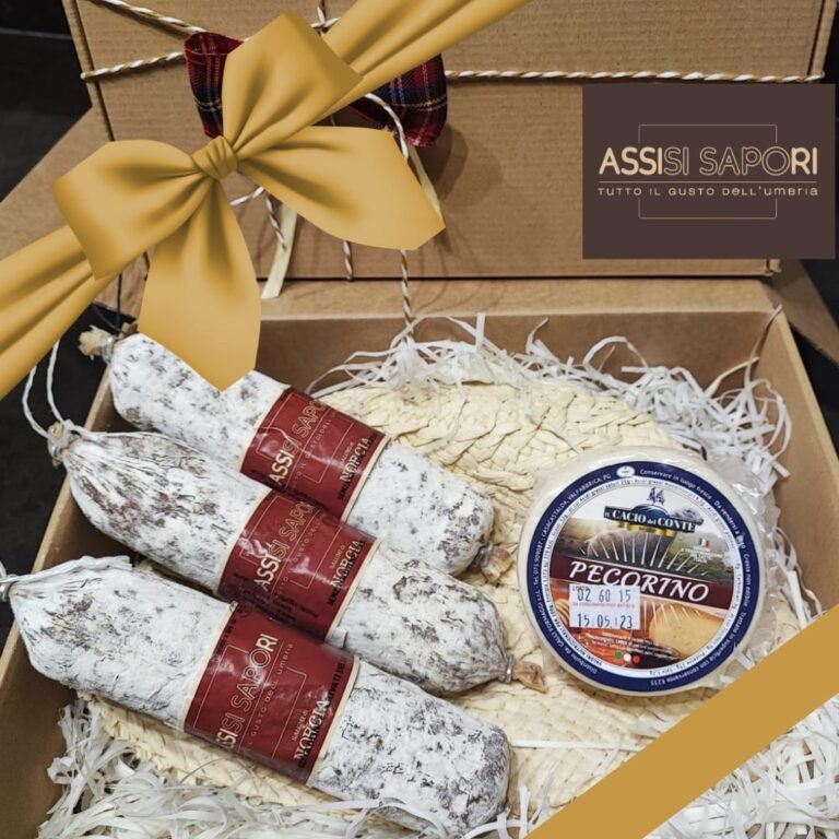 Cesto Salami e Pecorino